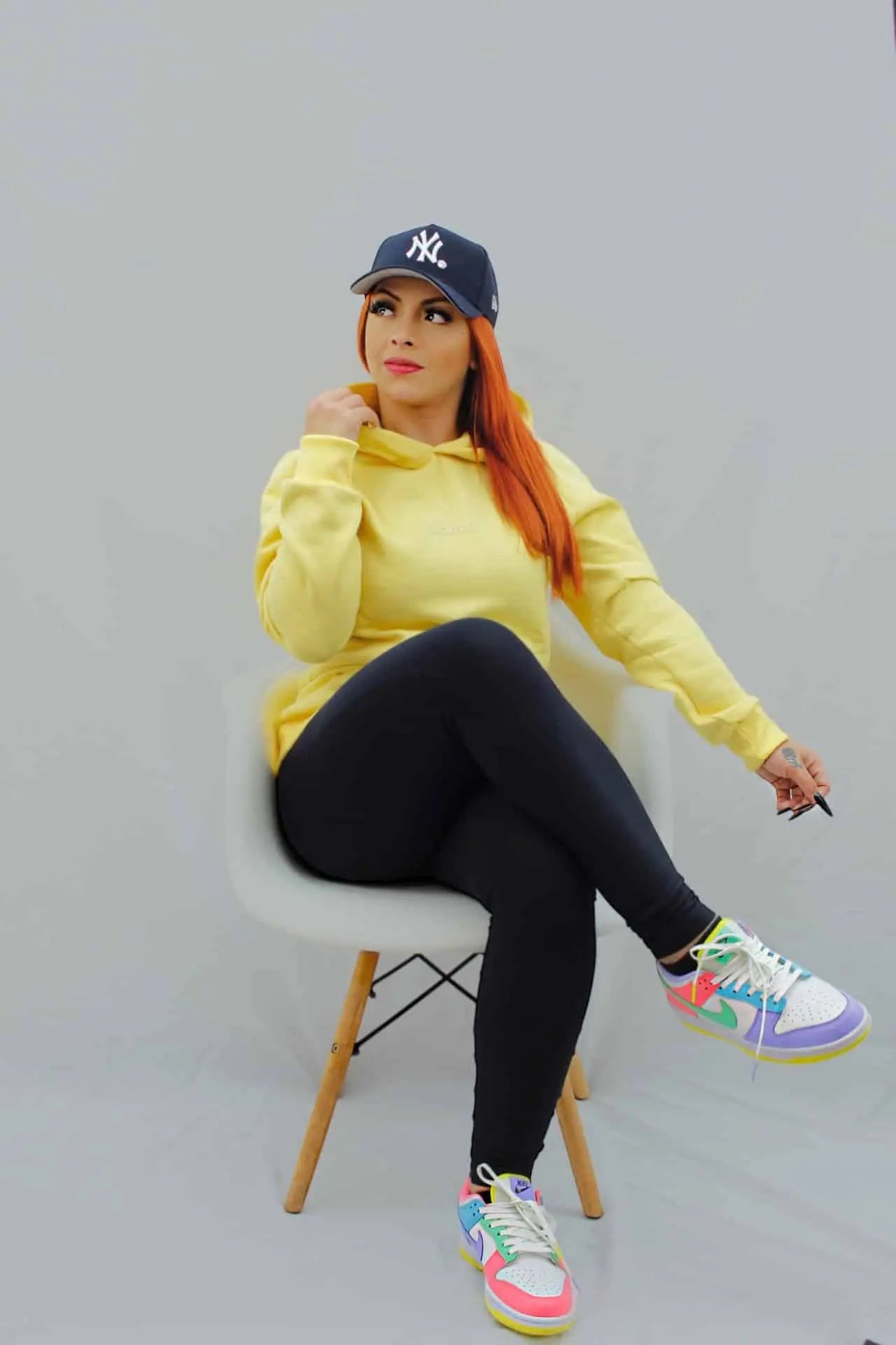 Moletom Feminino Canguru Tricats - Amarelo - Ale Imports