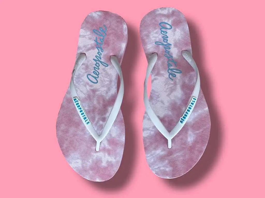 Chinelo Feminino Aeropostale Rosa - Ale Imports