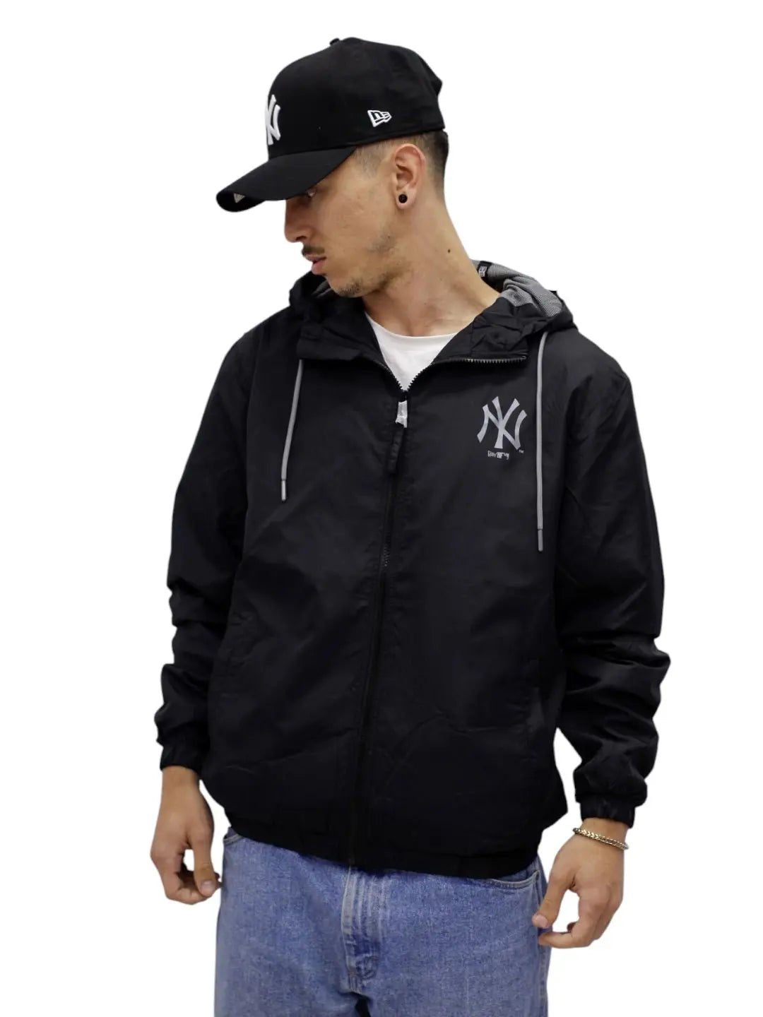 Jaqueta New Masculina Era Corta Vento - Preta - Ale Imports