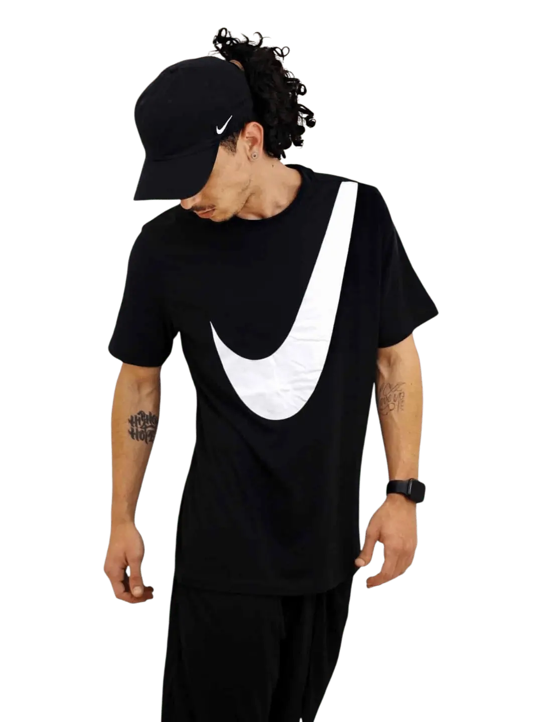 Camiseta Nike Swoosh Masculina - Preta - Ale Imports