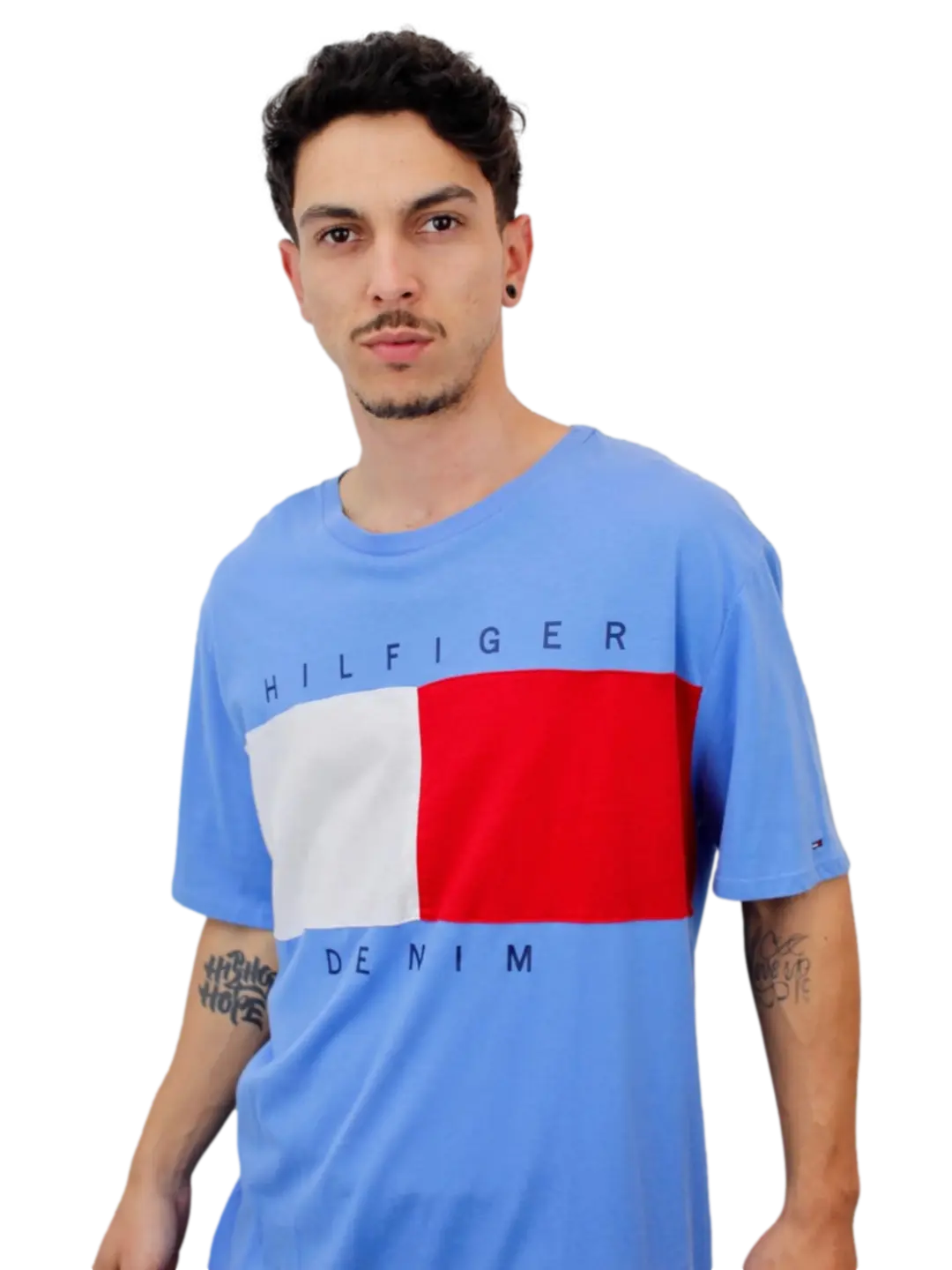 Camiseta tommy hilfiger- azul Tommy Hilfiger