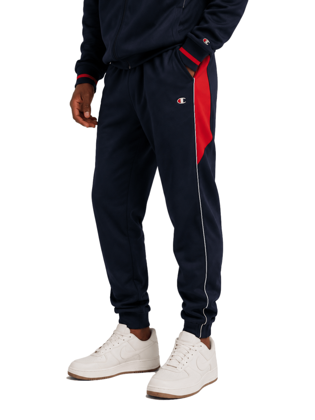 Agasalho Conjunto Tracksuit Champion Active Two Tone - Vermelho- LTK001B - Ale Imports