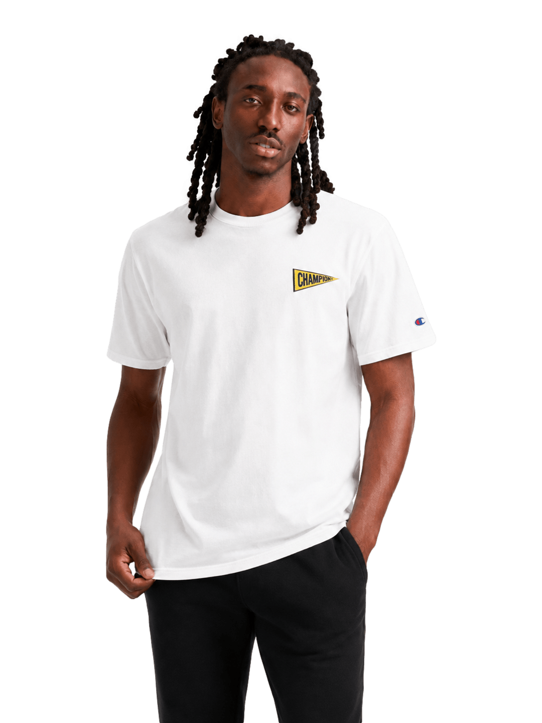 Camiseta Champion Athletic Mc Retro Flg - Branca - Ale Imports