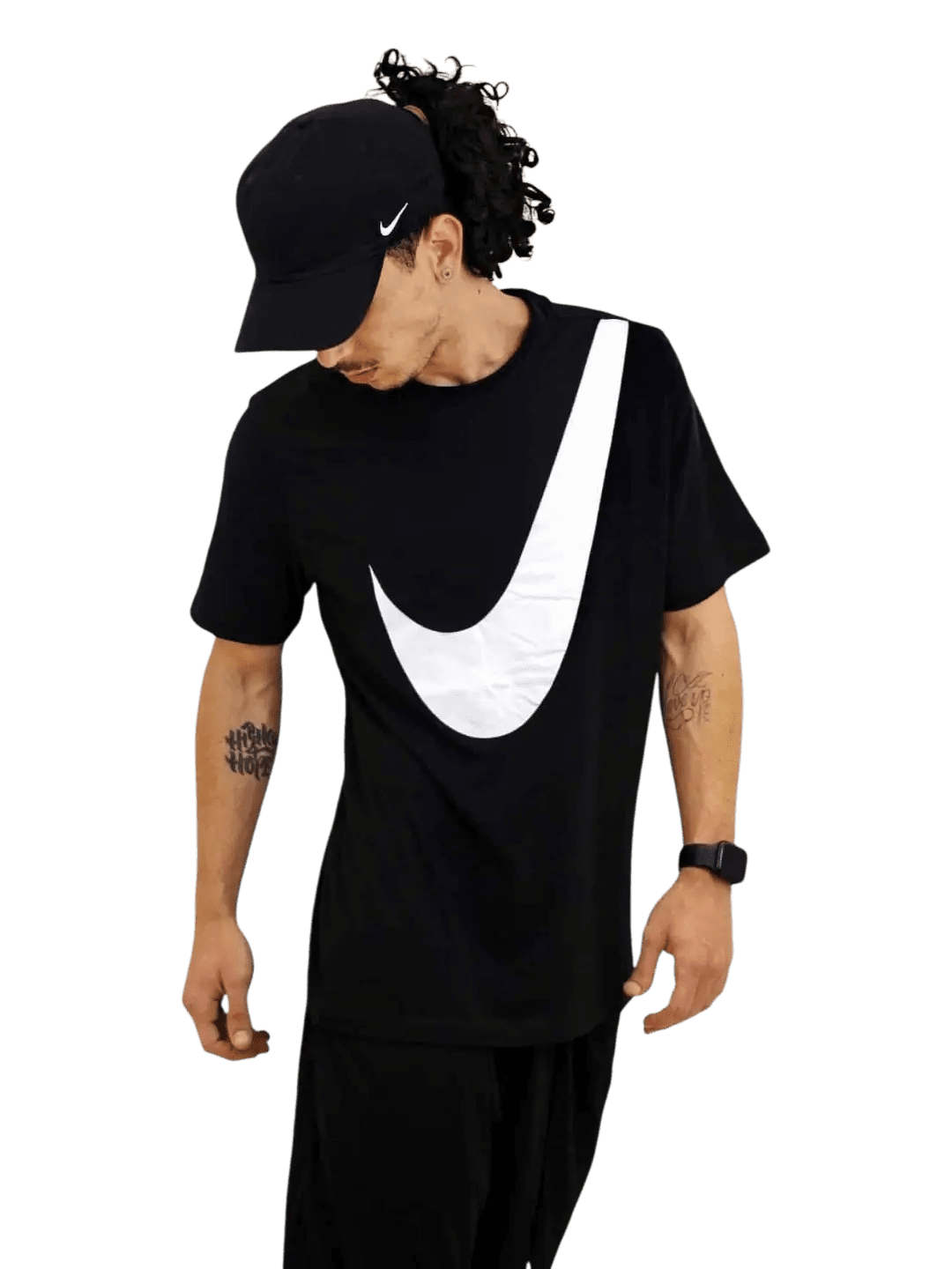 Camiseta Nike Swoosh Masculina - Preta - Ale Imports