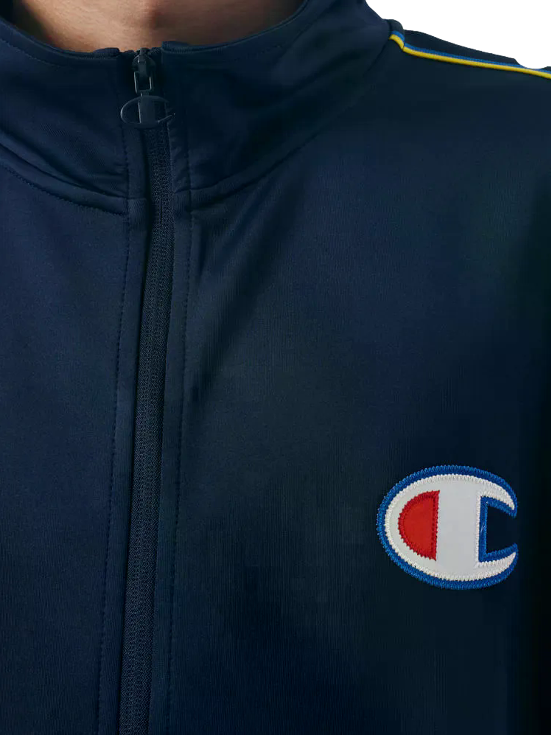 Conjunto Agasalho Masculino Champion Active C Tape — Azul