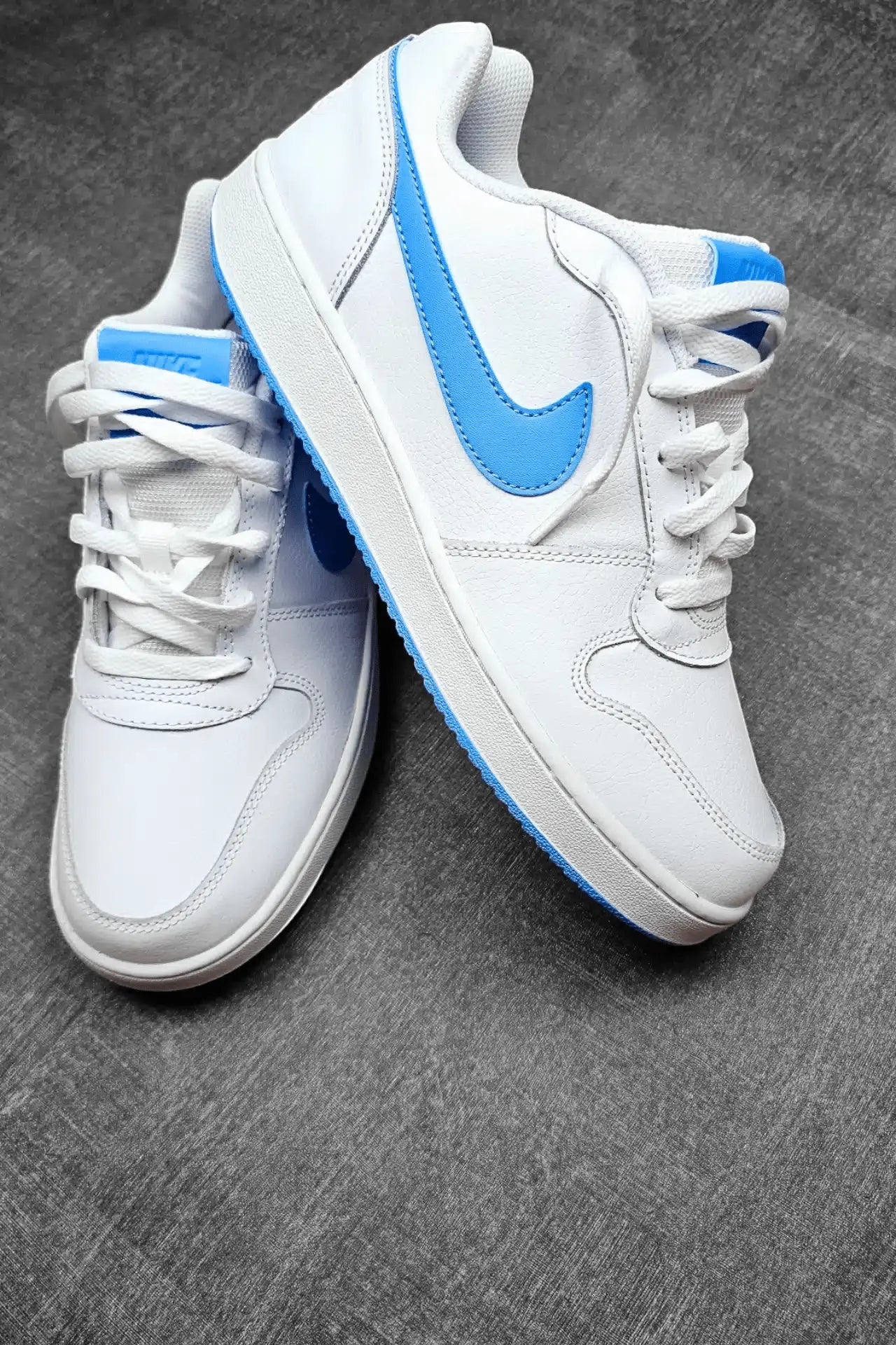 Tênis Nike Ebernon Low - Branco e azul - Ale Imports