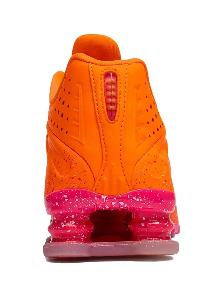 Tênis Nike Shox R4 -Laranja - Pink Nike