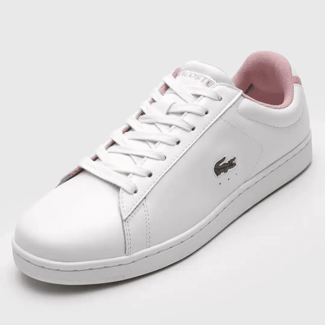 Tênis Lacoste feminino Carnaby Evo - Branco - Ale Imports