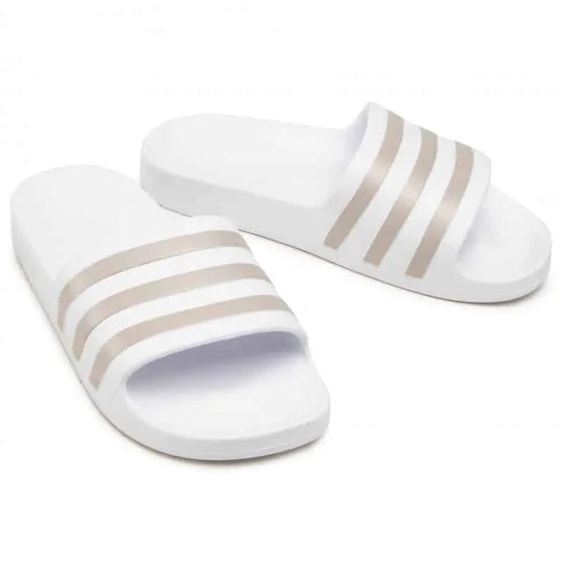 Chinelo Adidas Slide - Feminino - Branco - Ale Imports