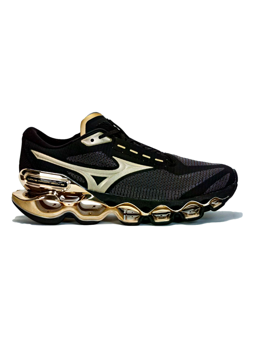 Tênis Mizuno Wave Prophecy 15 SE - Dourado