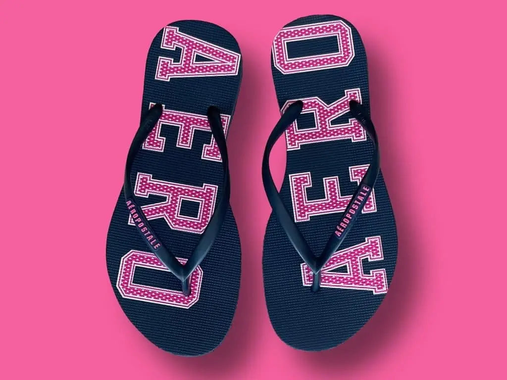 Chinelo Aeropostale Feminino - Ale Imports