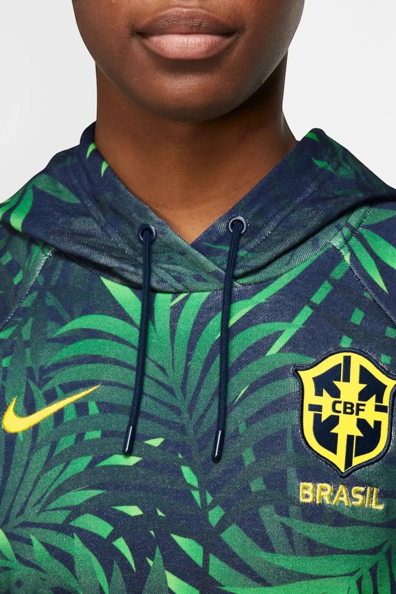 Moletom Nike Feminino Brasil Essential - Verde - Ale Imports