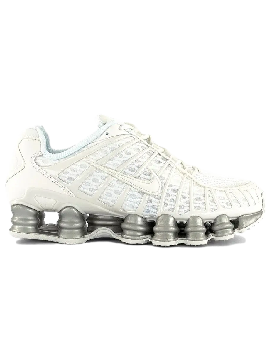 Tênis Nike Shox TL Feminino-Branco Nike