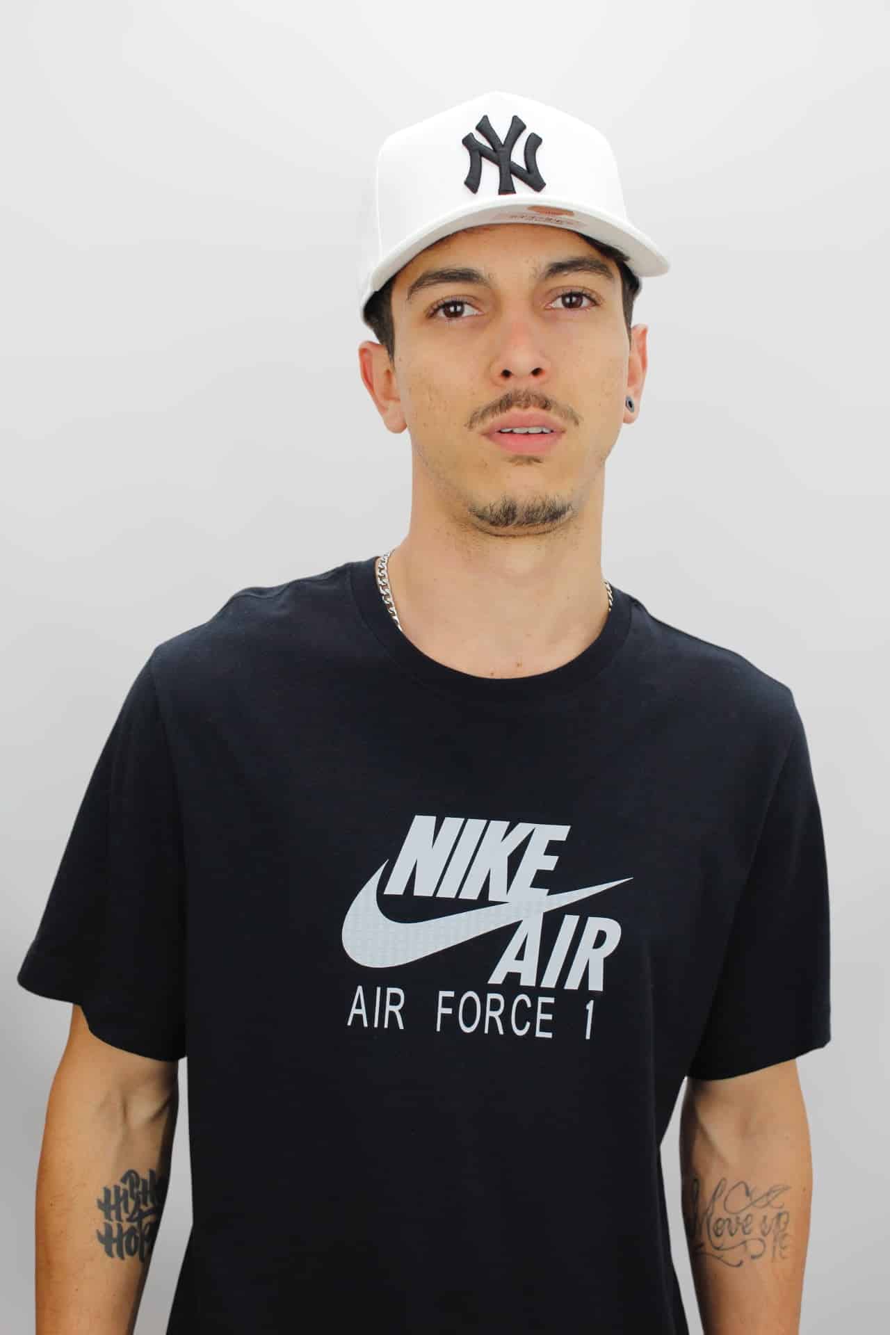 Camiseta Nike Masculina Air Force - Preta - Ale Imports