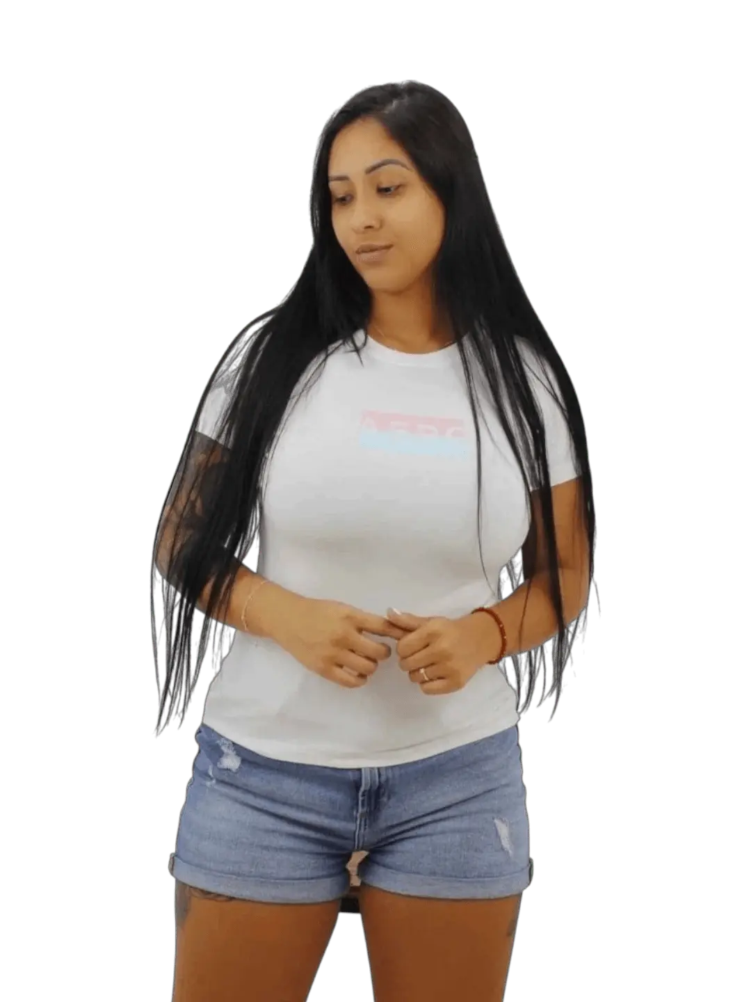 Camiseta feminina Aeropostale - Branca - Ale Imports