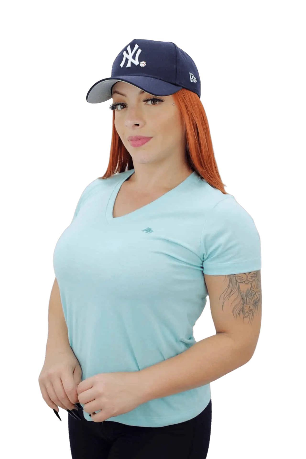 Camiseta Feminina Aeropostale - verde - claro - Ale Imports