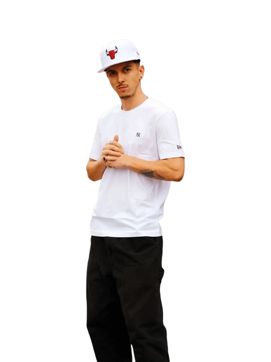Camiseta New Era Masculina Mlb New York Yankees - Branca - Ale Imports