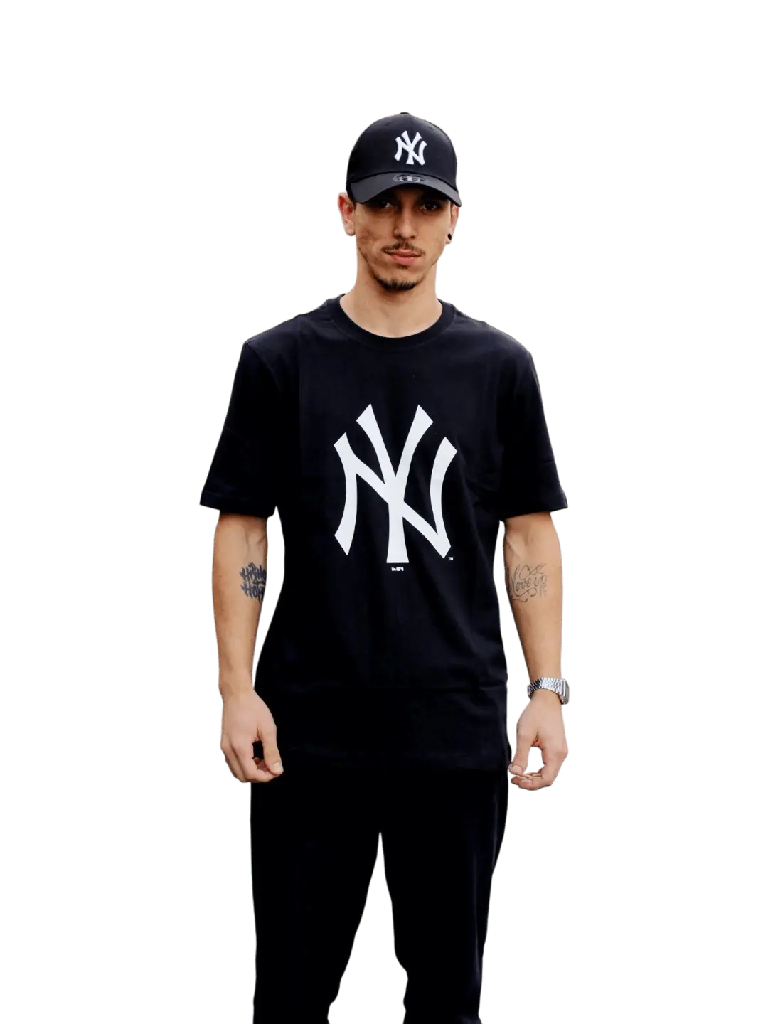 Camiseta New era Masculina, MLB New York Yankees - Preta - Ale Imports