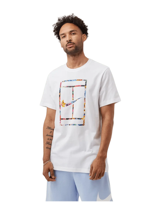 Camiseta Nike Court Masculina - Branca - Ale Imports