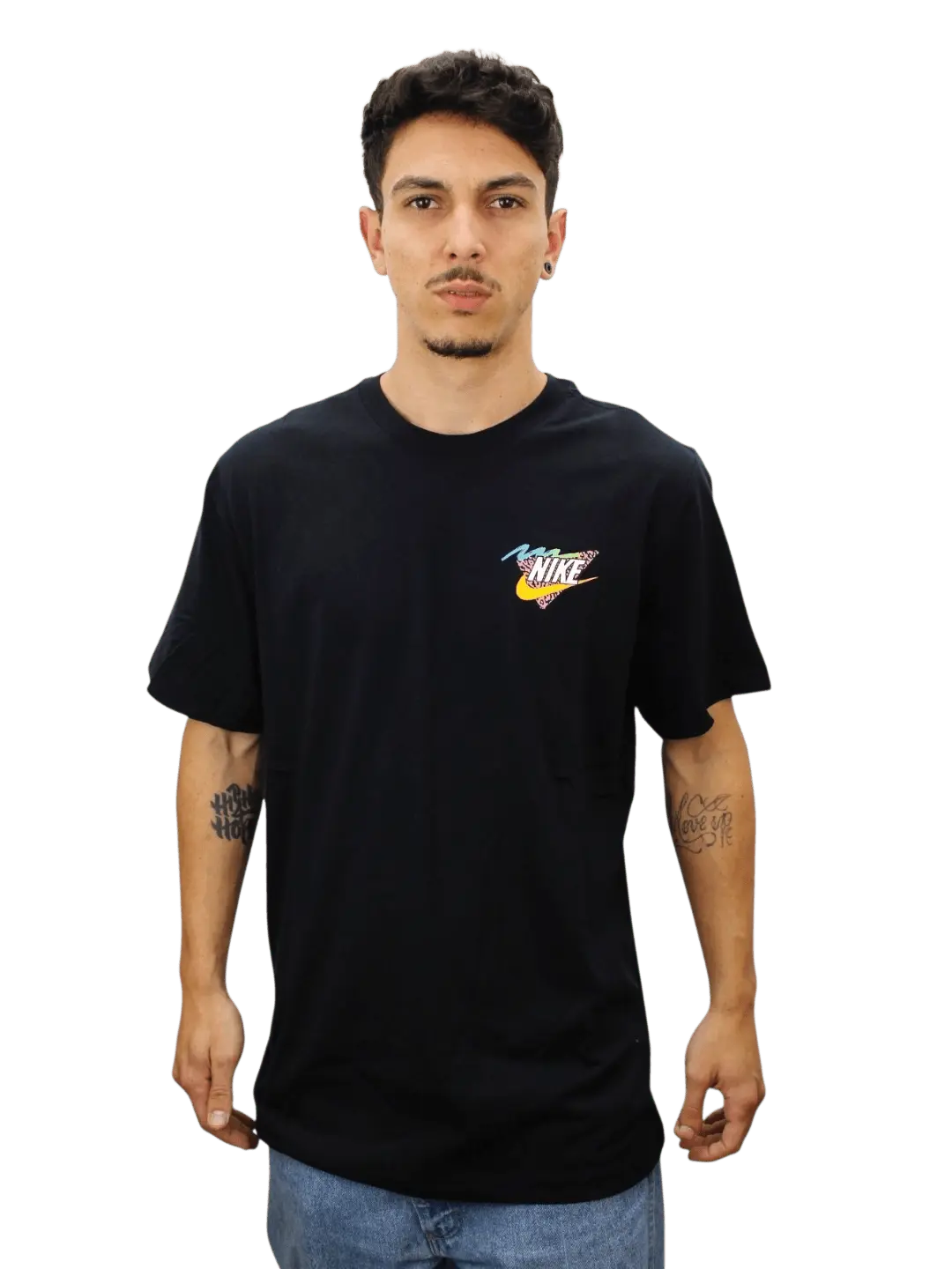 Camiseta Nike Masculina - Pug Surfista - Preta - Ale Imports