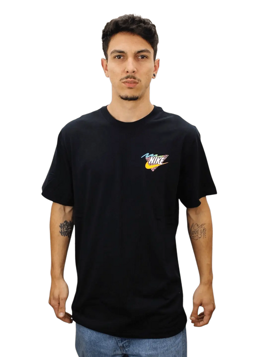 Camiseta Nike Masculina - Pug Surfista - Preta - Ale Imports