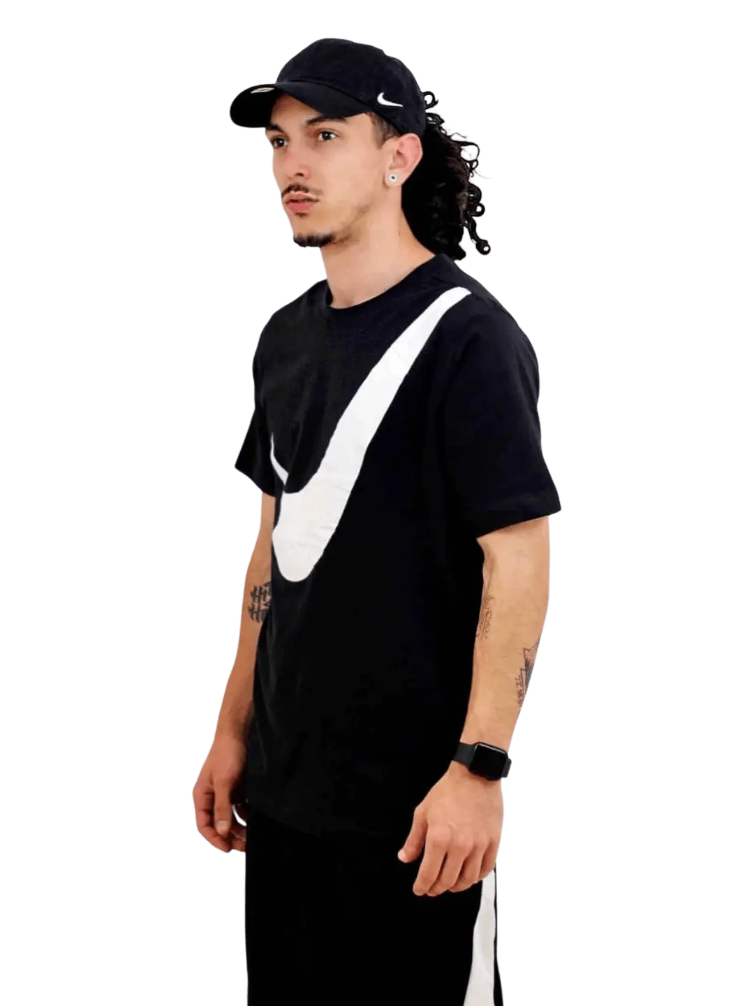 Camiseta Nike Swoosh Masculina - Preta - Ale Imports