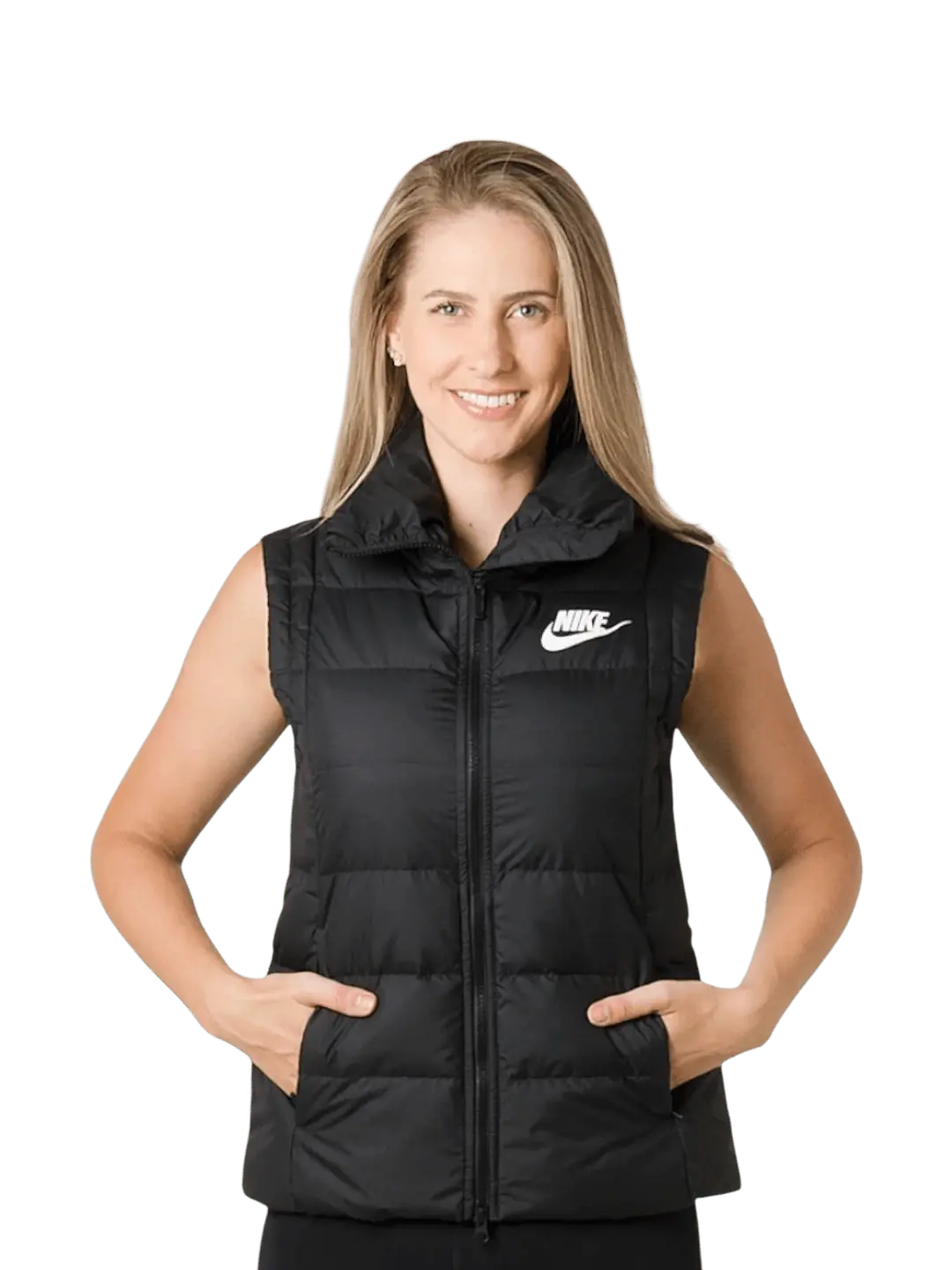 Colete Nike Feminino - Corta Vento - Preto - Ale Imports