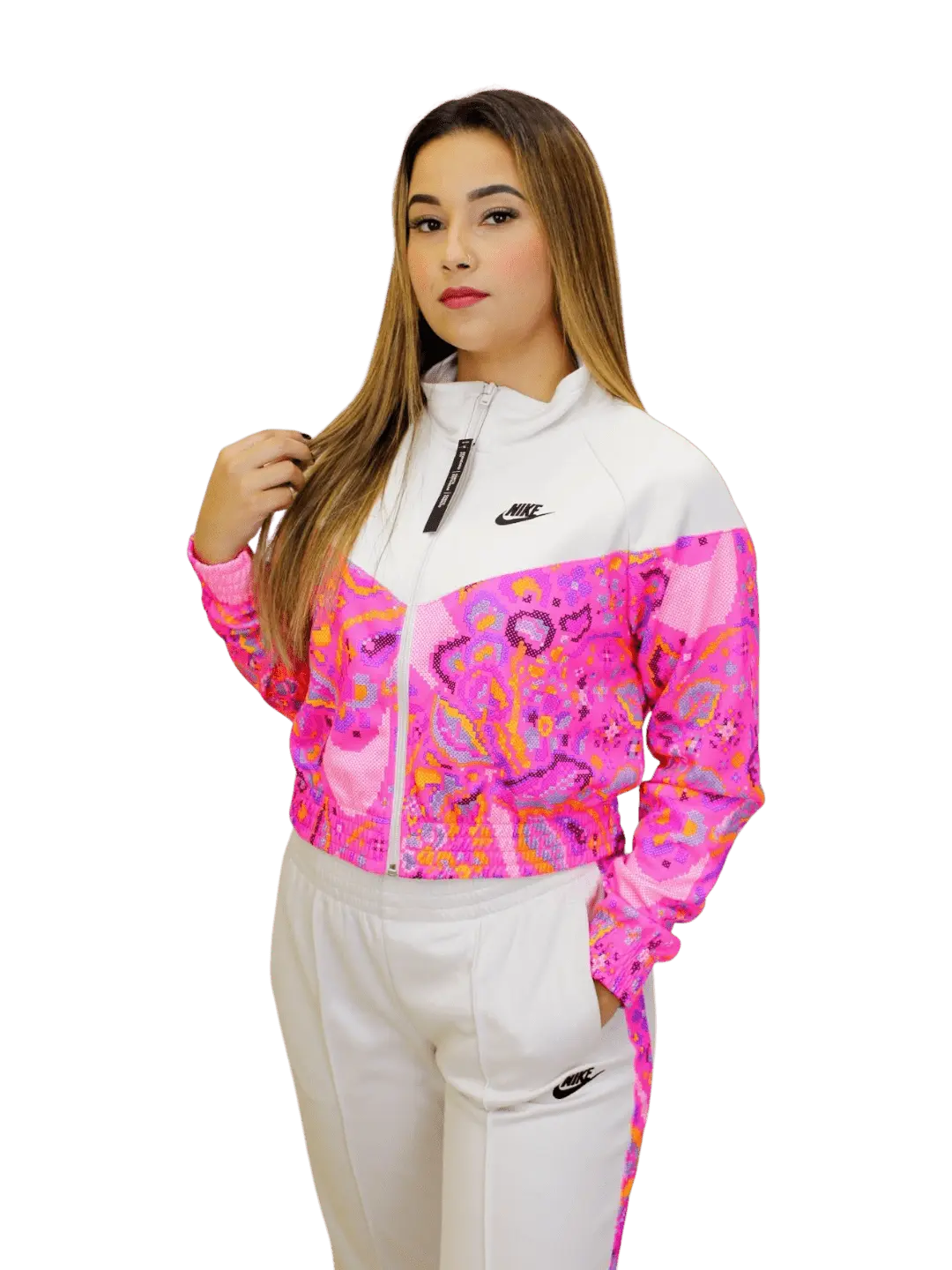 Conjunto nike feminino - Rosa - Ale Imports