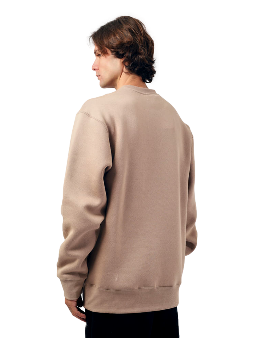 Moletom Careca Champion Masculino C Logo Bordado — Khaki-GF371B