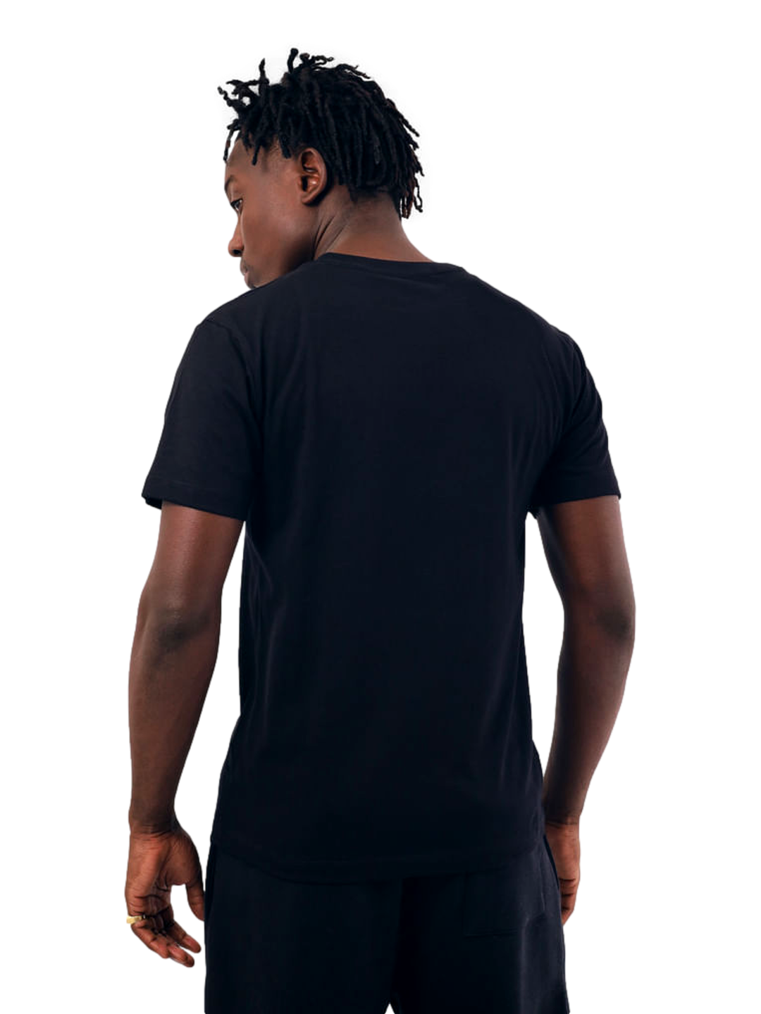 Camiseta Champion Masculina Life C Logo 3D Bordado — Preto