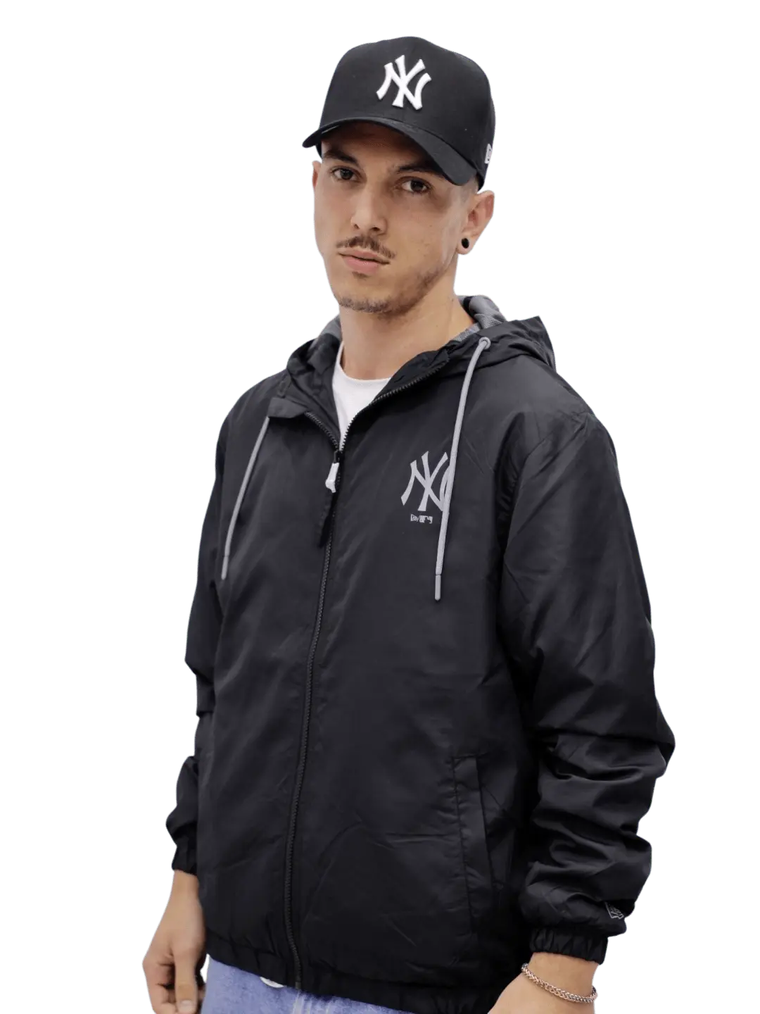 Jaqueta New Masculina Era Corta Vento - Preta - Ale Imports