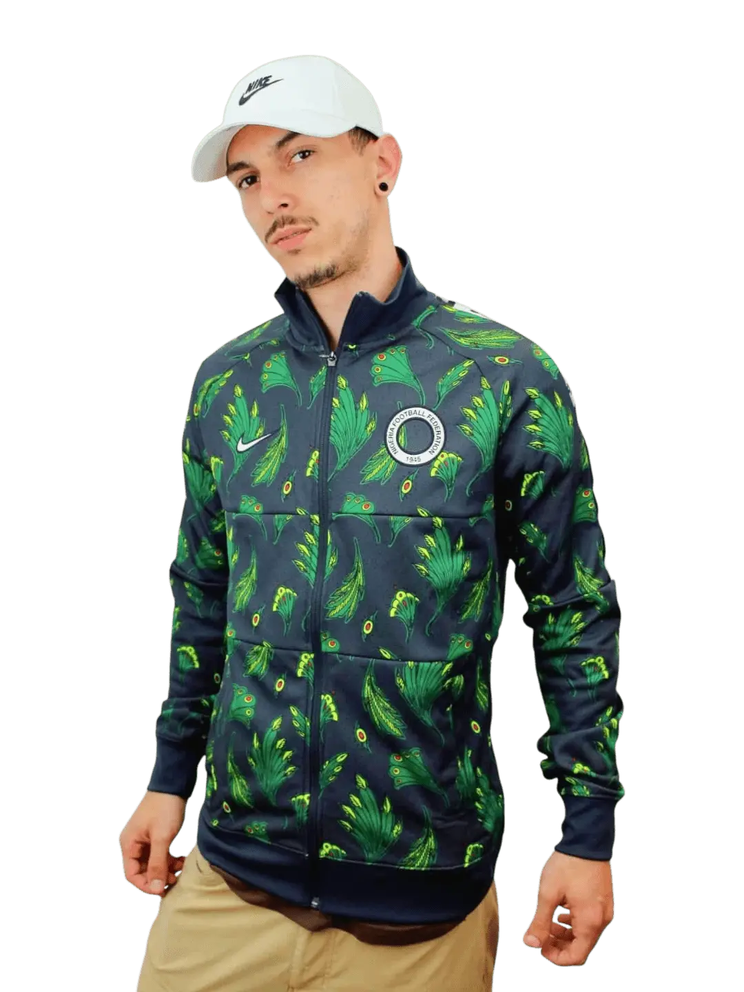 Jaqueta Nike Nigeria Masculina - Verde - Ale Imports