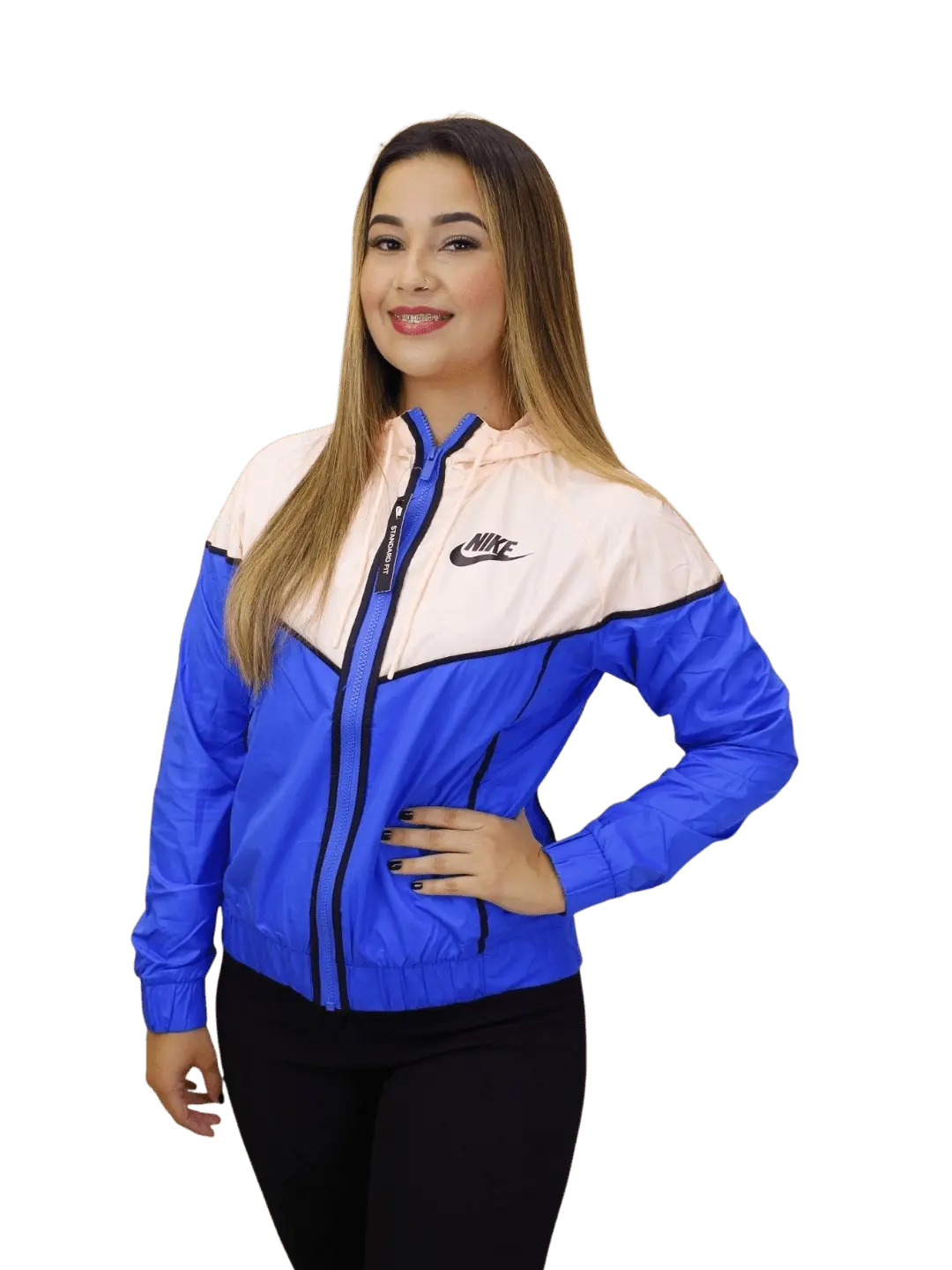 Jaqueta Nike corta vento Feminina - Azul - Ale Imports