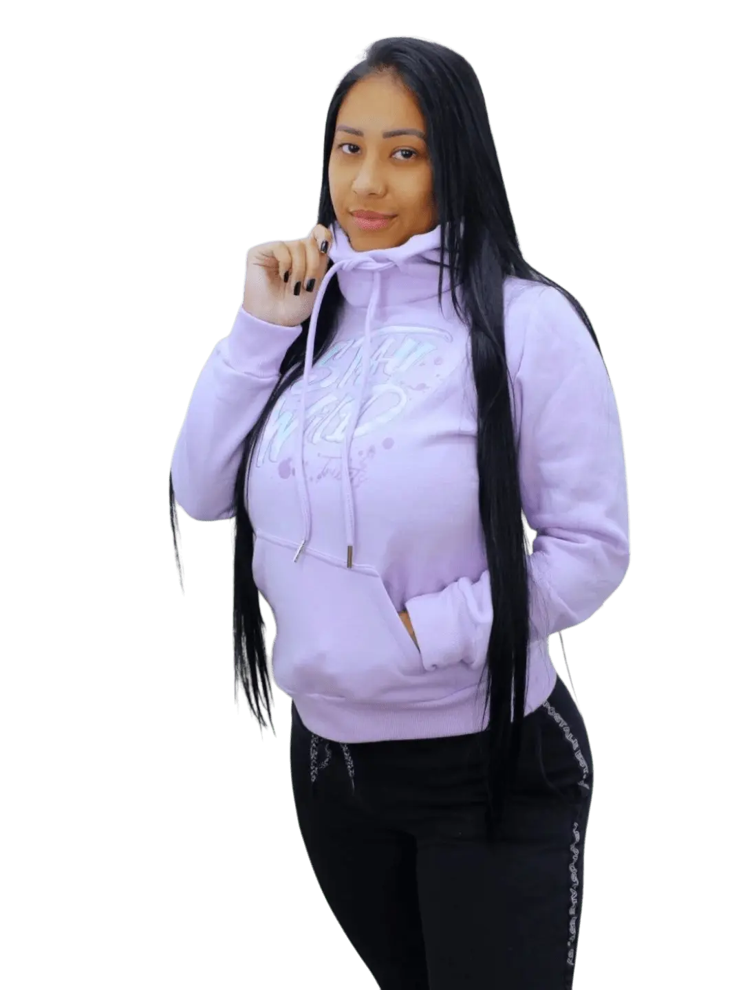 Moletom Feminino Tricats - Lilas - Ale Imports