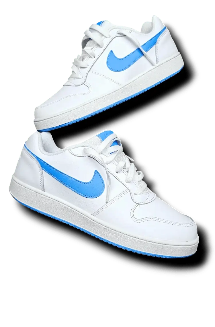 Tênis Nike Ebernon Low - Branco e azul - Ale Imports