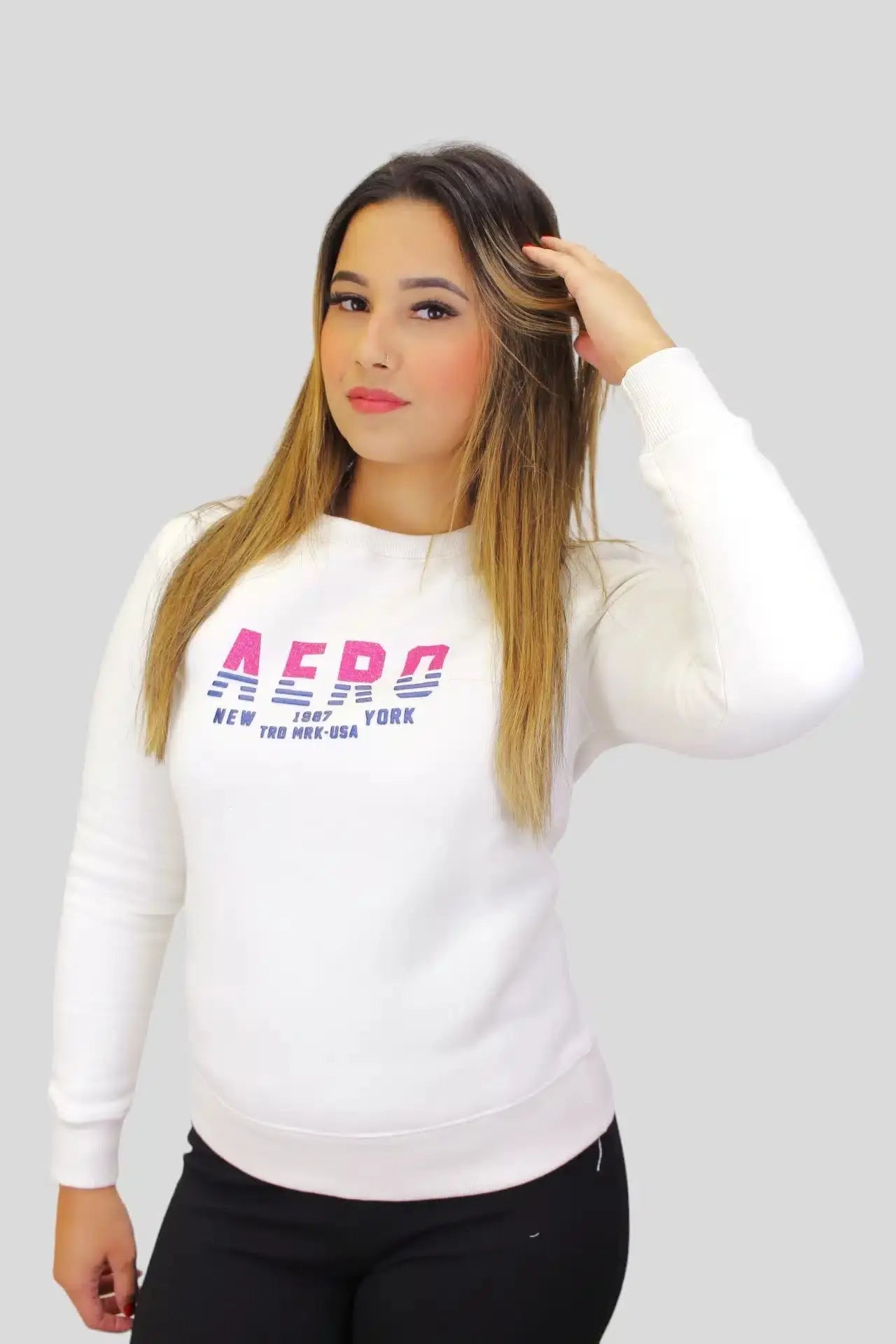 MOLETOM AEROPOSTALE FEMININO - Ale Imports