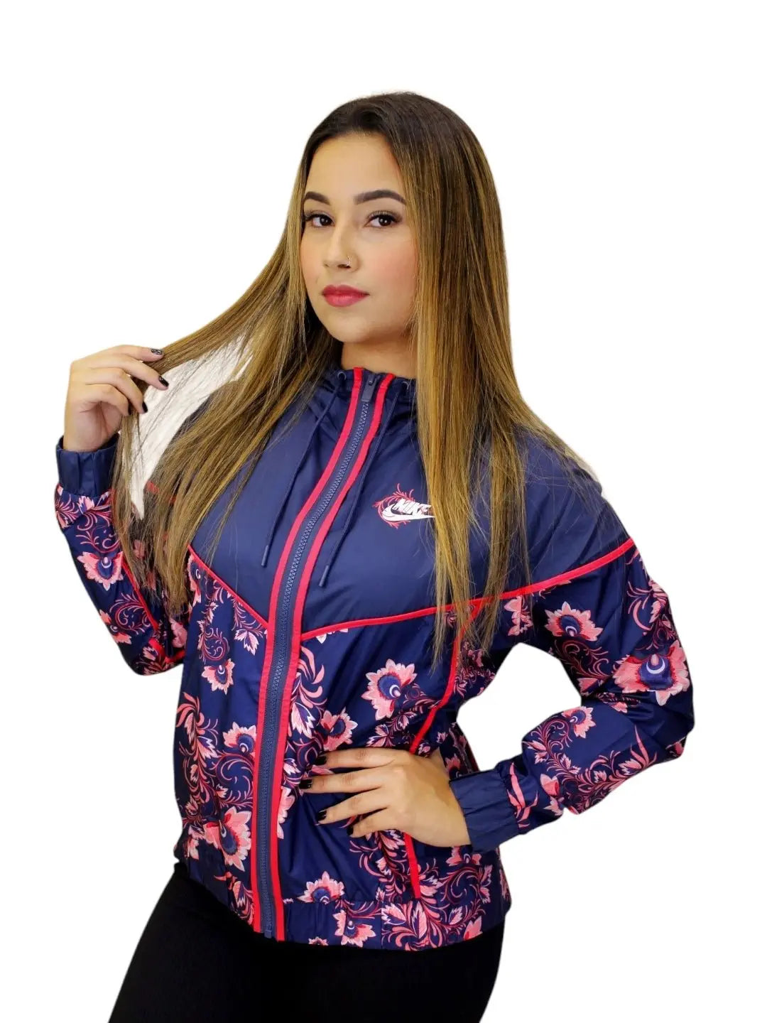 Jaqueta Nike corta vento Feminina - Roxa - Ale Imports