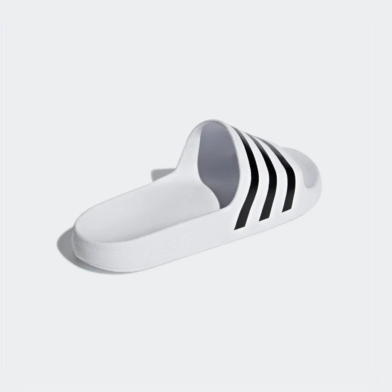 Chinelo Adidas Adilette Aqua Masculino - Branco + Preto - Ale Imports