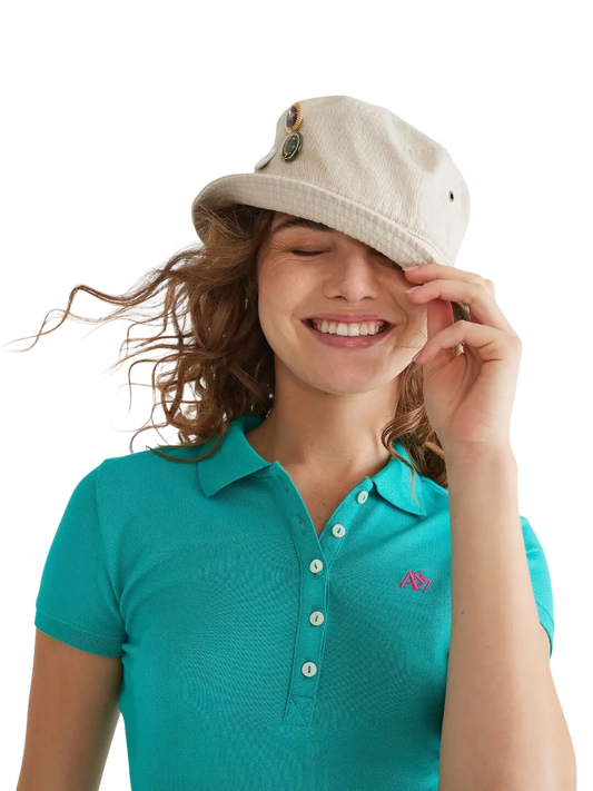 Camiseta Polo Aeropostale Feminina- Verde Aeropostale