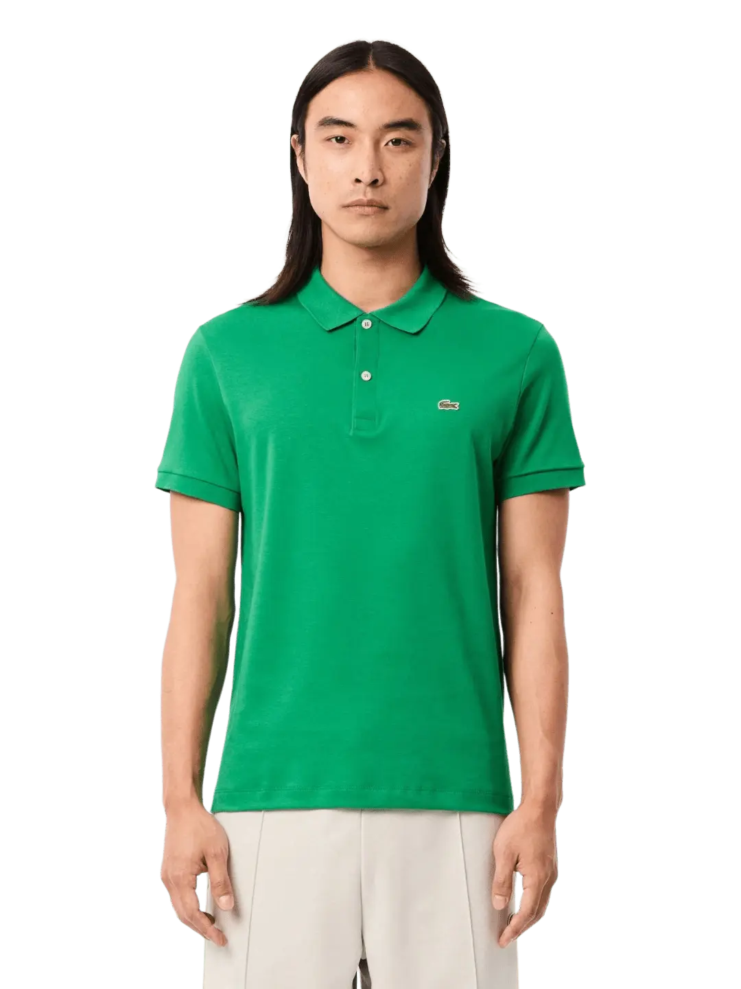 Polo Lacoste Masculina Regular Fit - Verde - Ale Imports