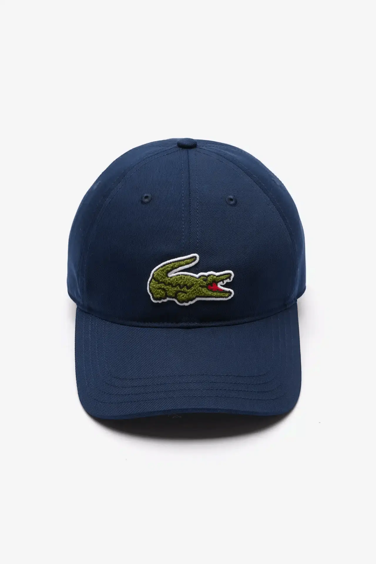 Boné lacoste de sarja com insígnia de crocodilo. - Ale Imports