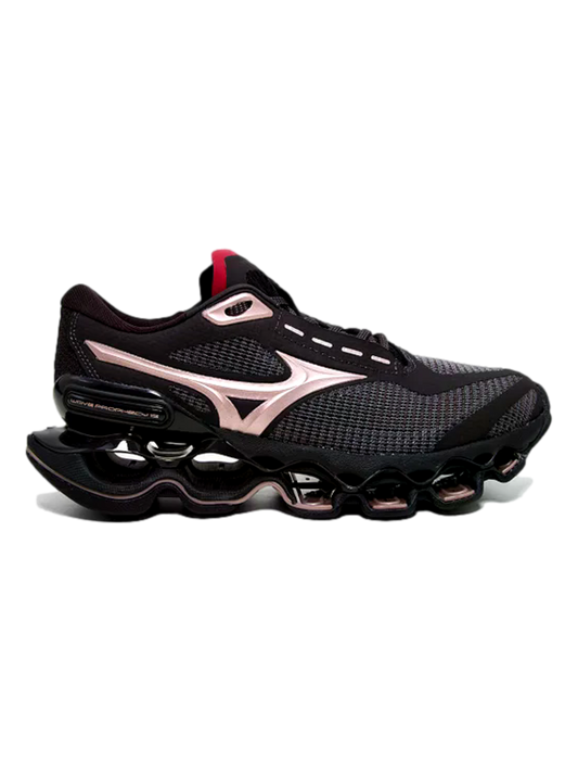 Tênis Mizuno Wave Prophecy 15 - Cinza+Rosa
