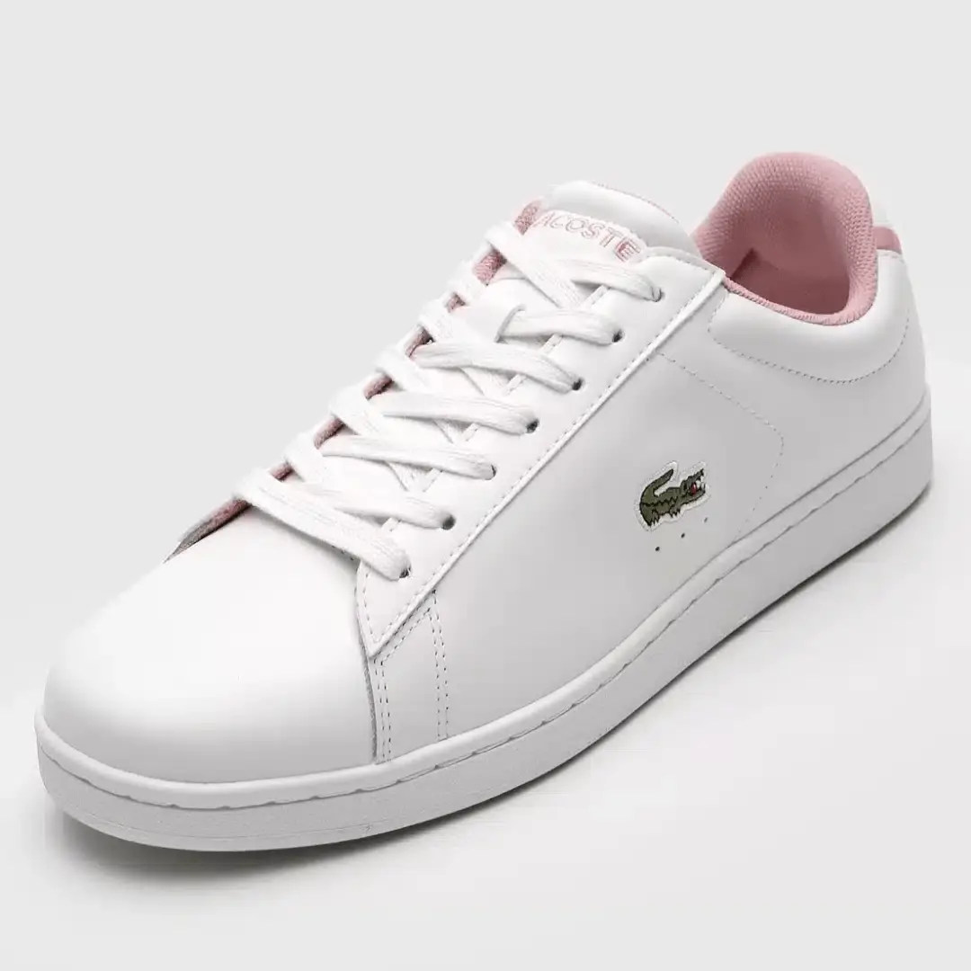 Tênis  Lacoste feminino Carnaby Evo-Branco - Ale Imports