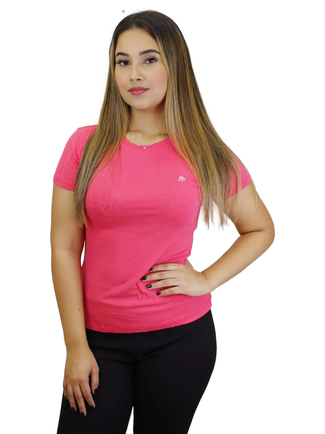 Camiseta Aeropostale Feminina- rosa Aeropostale