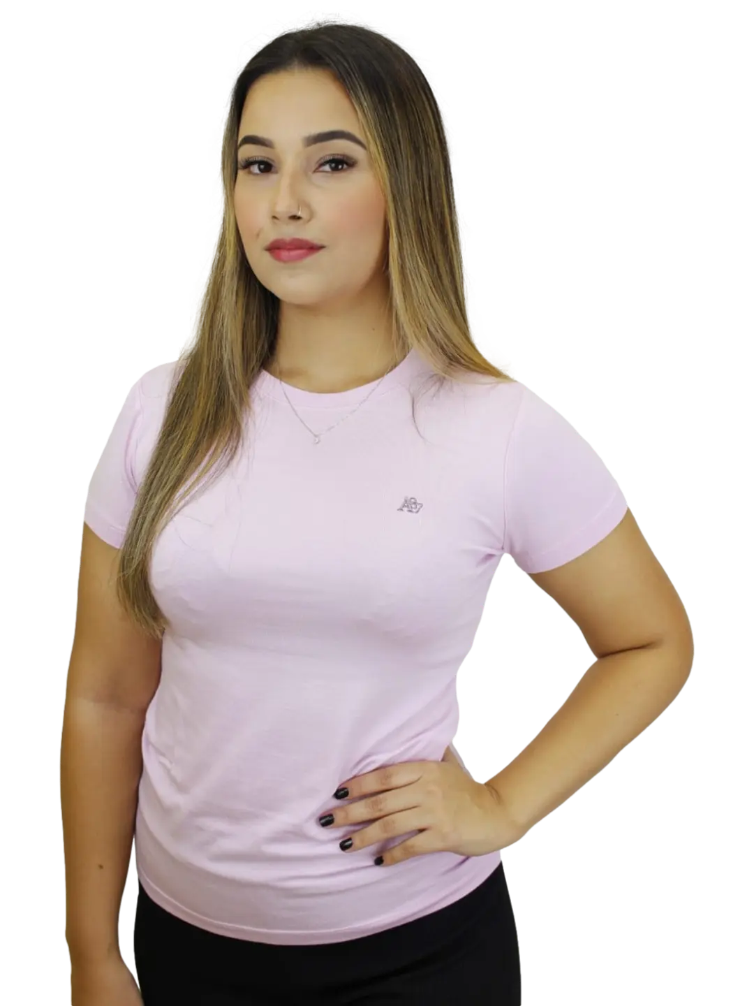 Camiseta Aeropostale Feminina- rosa Aeropostale