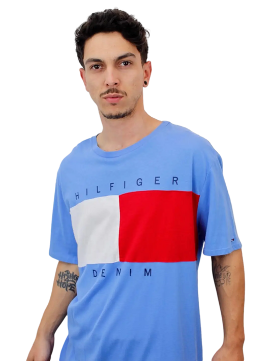 Camiseta tommy hilfiger- azul Tommy Hilfiger