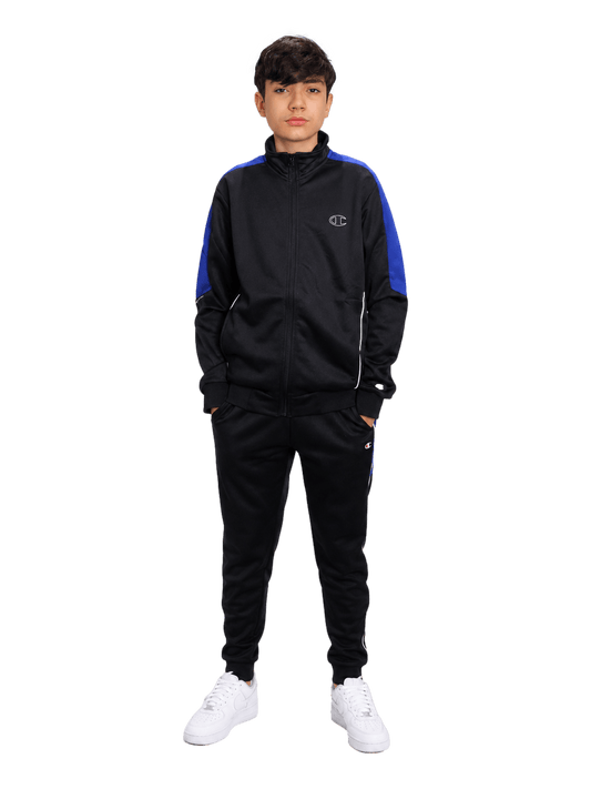 Agasalho Conjunto Masculino Tracksuit Champion Active Two Tone - Preto LTK001B - Ale Imports