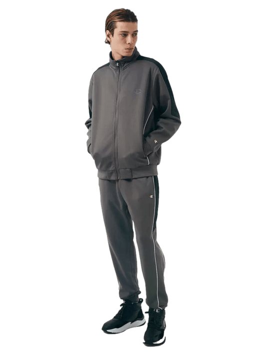 Agasalho Conjunto Tracksuit Champion Active Two Tone - Cinza- LTK001B - Ale Imports