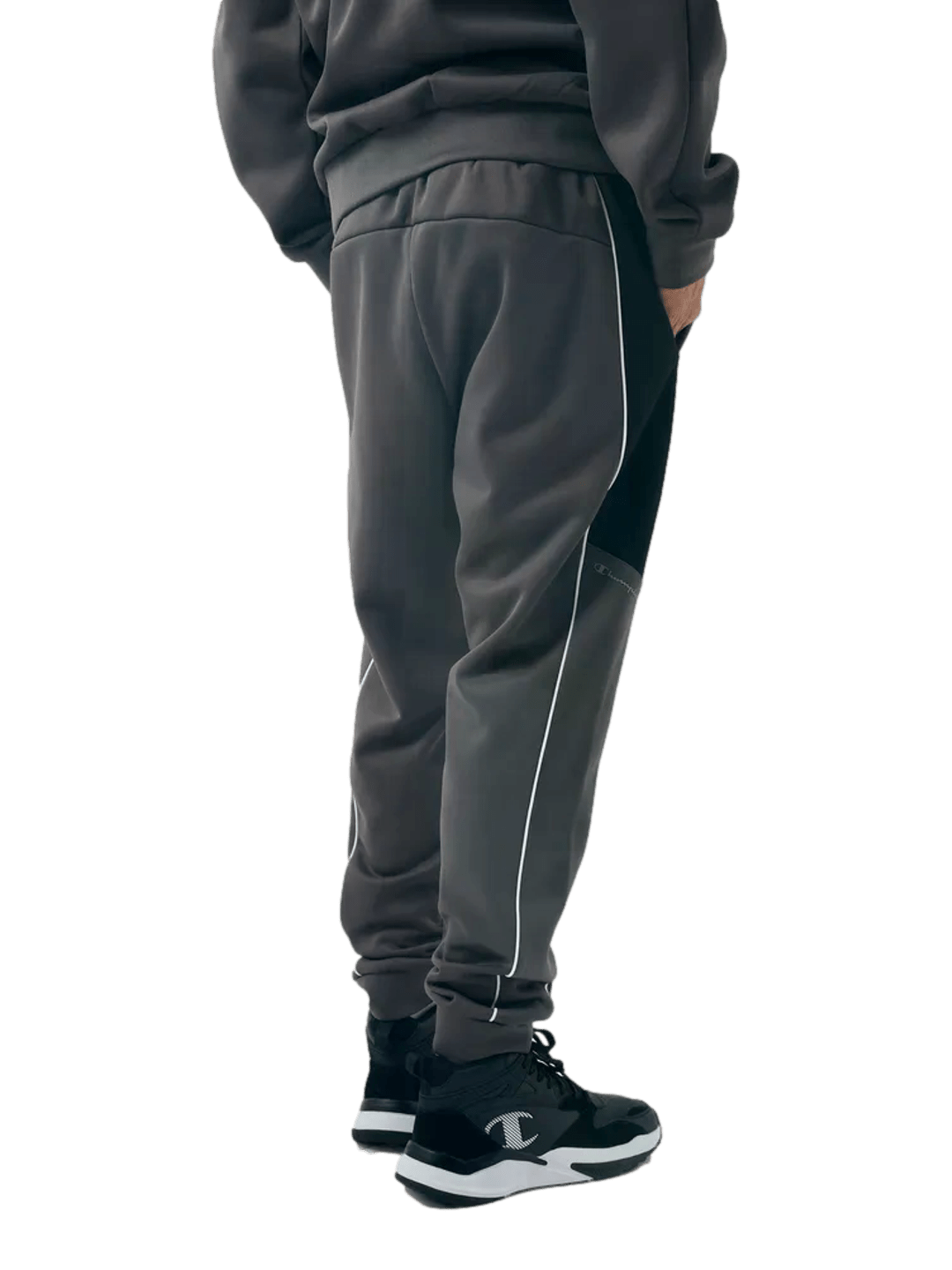 Agasalho Conjunto Tracksuit Champion Active Two Tone - Cinza- LTK001B - Ale Imports