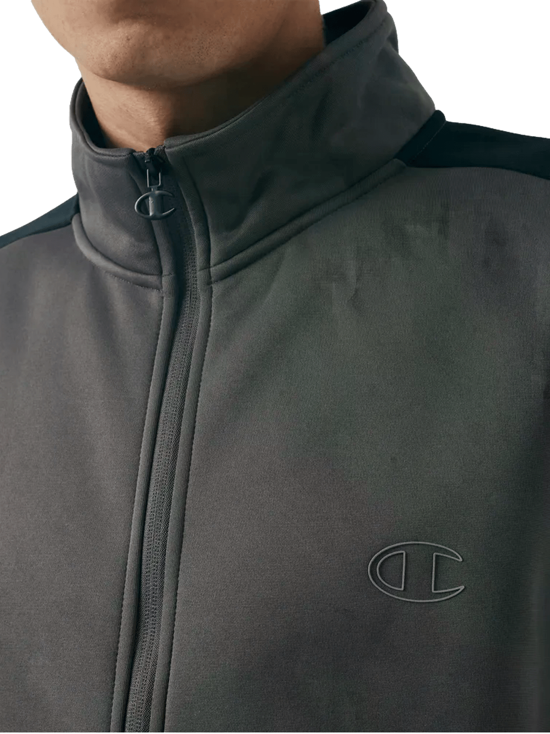 Agasalho Conjunto Tracksuit Champion Active Two Tone - Cinza- LTK001B - Ale Imports